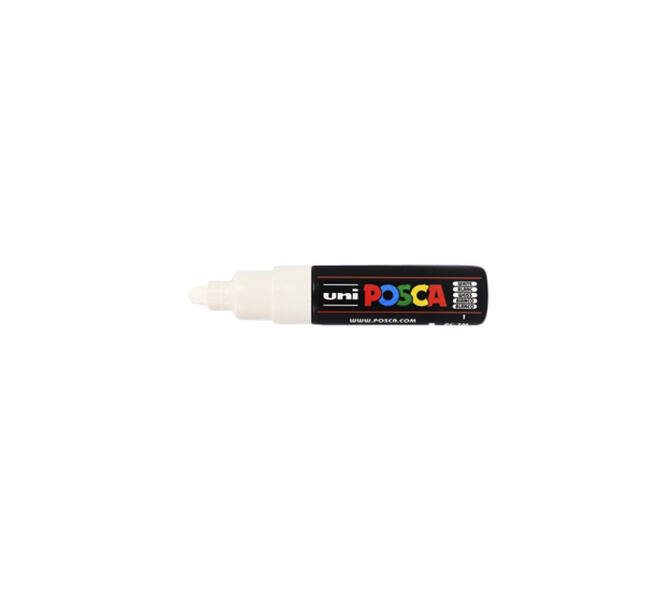 Paintmarker  Uni POSCA PC7M breed wit