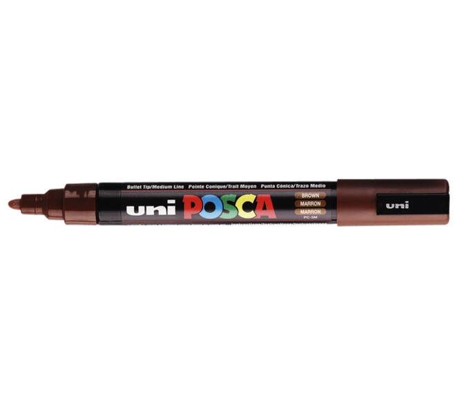 Paintmarker Uni POSCA PC5M medium bruin