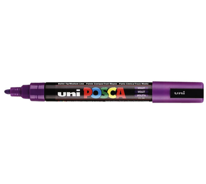 Paintmarker Uni POSCA PC5M medium paars