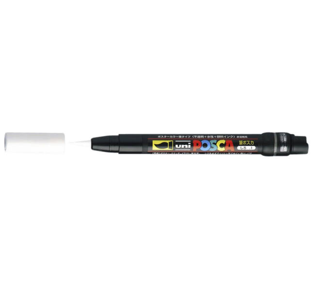 Paintmarker Uni POSCA PCF350 Brush 1-10mm wit