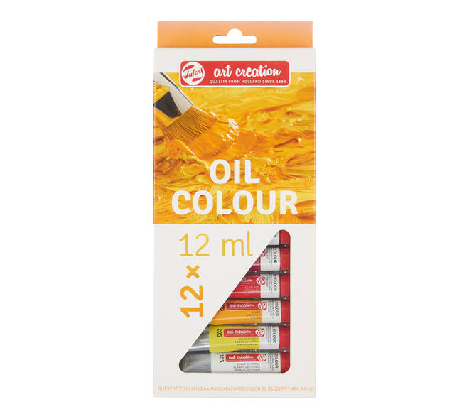 Talens Art Creation olieverf set 12 tubes 12 ml