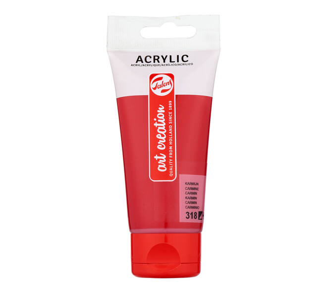 Acrylverf Talens Art Creation 318 karmijn tube à 75ml
