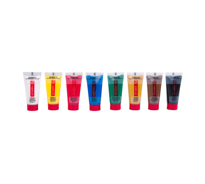 Acrylverf Talens Art Creation 701 ivoorzwart tube à 75ml