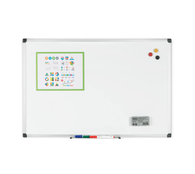 Whiteboard Quantore 30x45cm emaille magnetisch