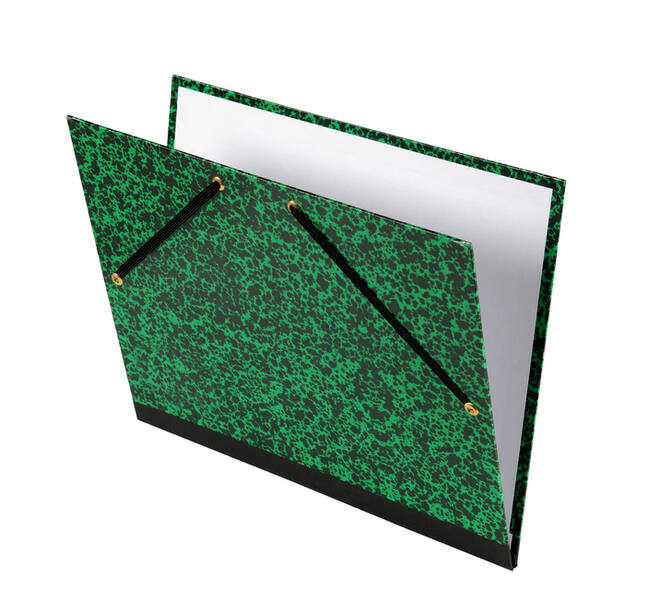 Tekenmap Canson Studio Annonay elastieksluiting 370x520mm groen