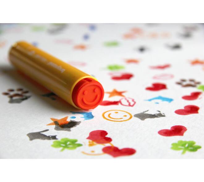 Stempelstift Bruynzeel Kids Super Stamp assorti 10 stuks