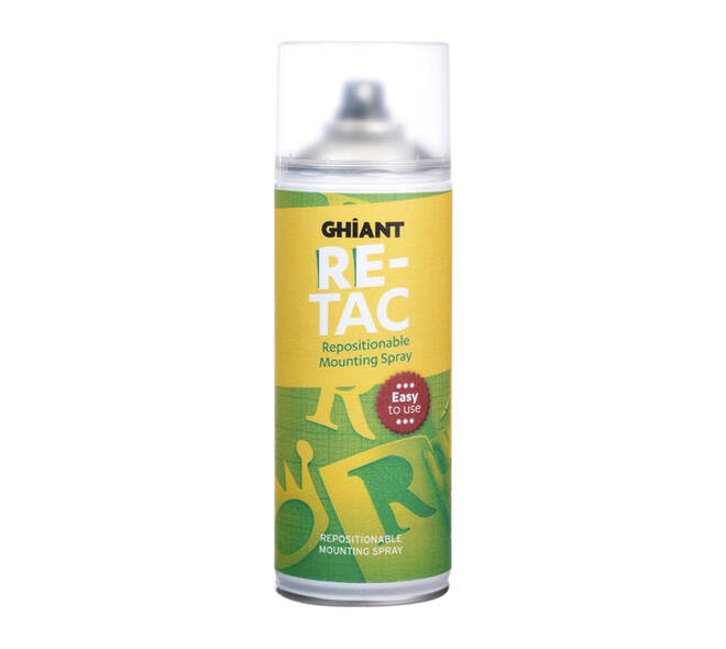 Lijmspray Ghiant High-Tac re-positioneerbaar 400ml