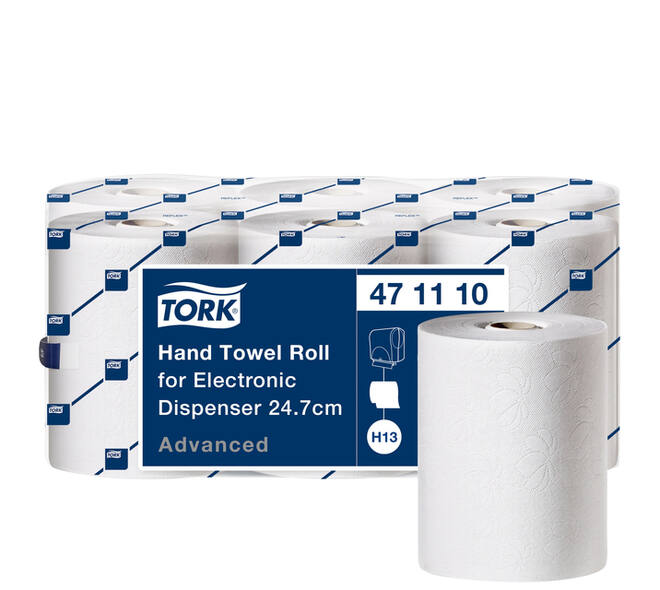 Handdoekrol Tork H13 Advanced 2-laags 143m wit 471110
