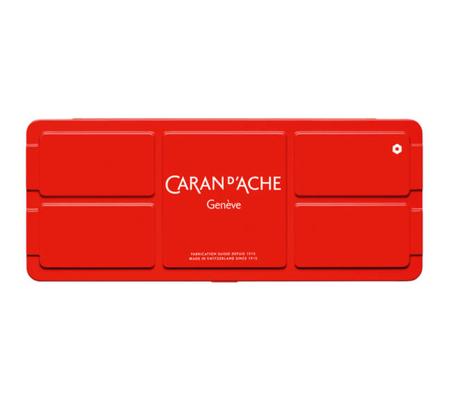 Plakkaatverf Caran d'Ache blik à 15 kleuren