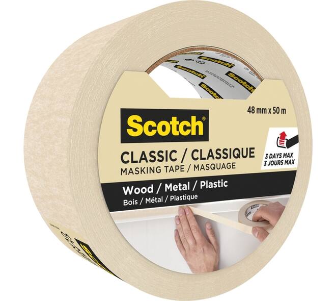 Afplaktape Scotch Classic 48mmx50m beige
