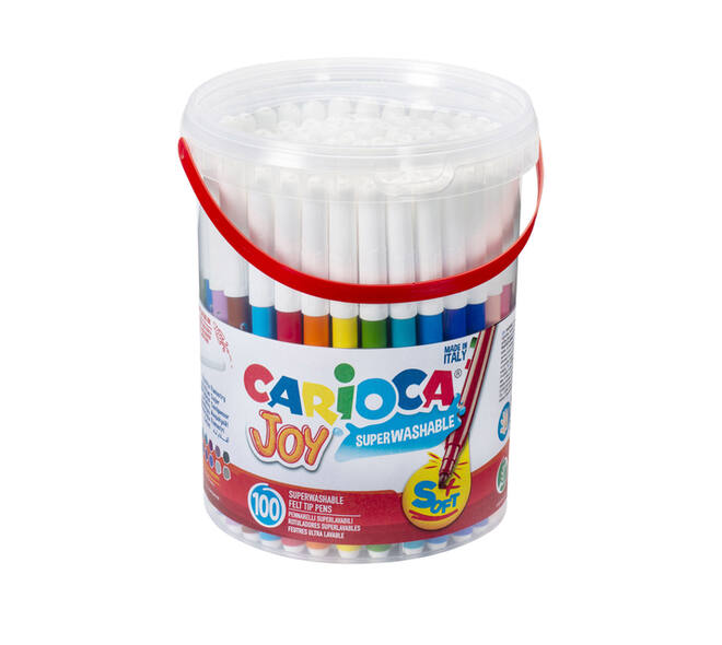 Viltstiften Carioca Joy pot à 100 stuks