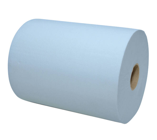 Handdoekrol Euro Products Q14 Matic XL klein 2-laags 165m blauw 120665