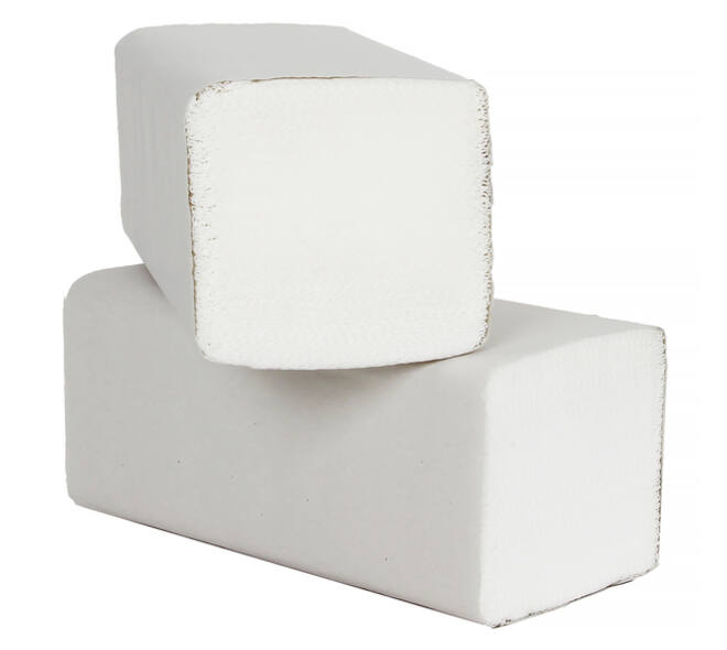 Handdoek Cleaninq H3 z-vouw 2-laags 240x210mm 20x160 vel wit