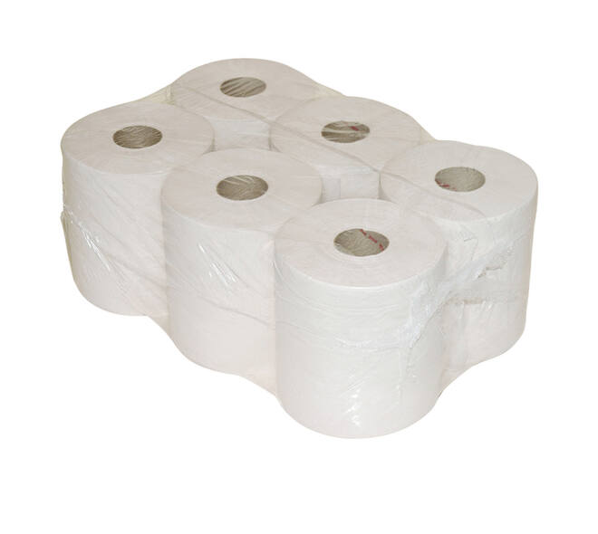 Poetspapier Euro Products M1-V1 2-laags 1000 vel wit 100038