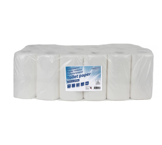 Toiletpapier Cleaninq T4 2-laags 48x200 vel wit