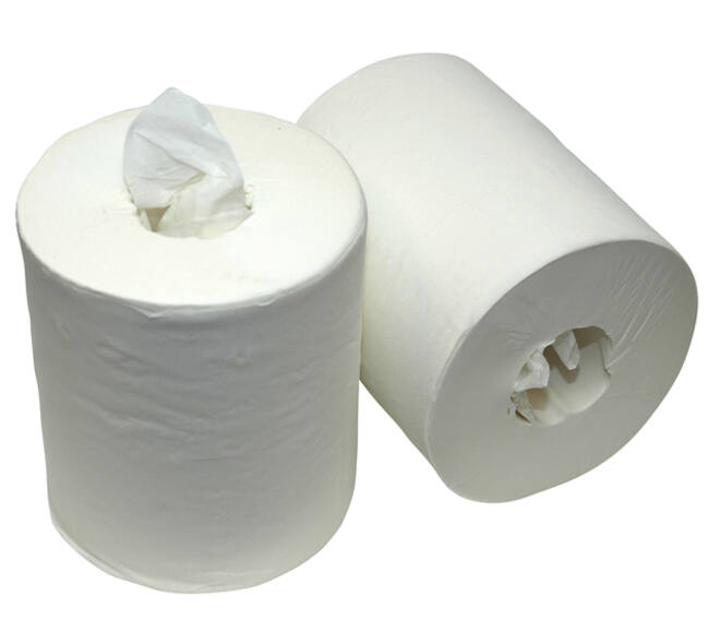 Poetspapier Cleaninq M2 1-laags 6x280m wit