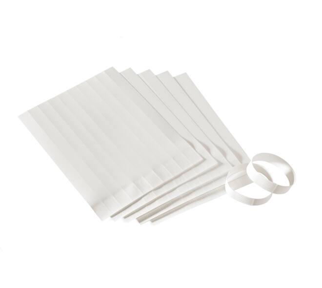 Polsband Colop E-mark 250x19mm 100 stuks wit