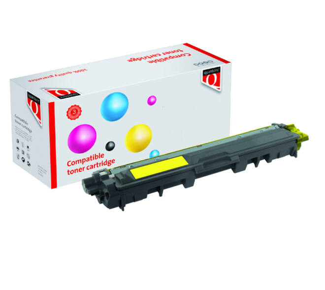 Toner Quantore alternatief tbv Brother TN-247Y geel