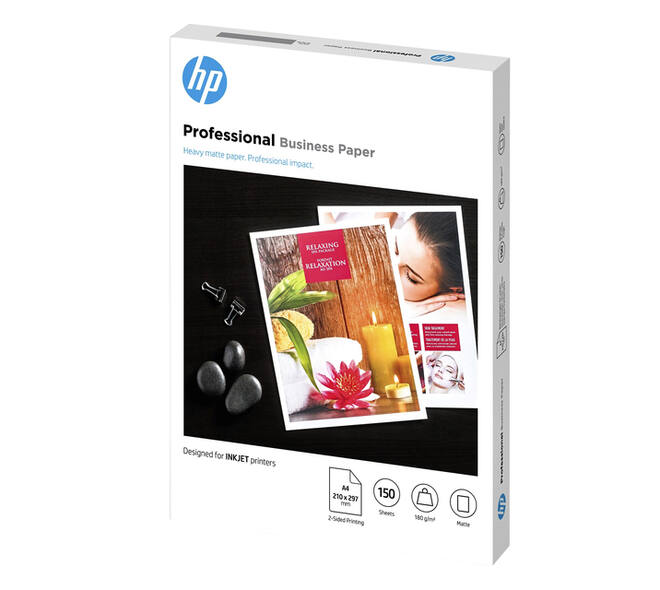 Inkjetpapier HP 7MV79A A4 mat 180gr 150 vel