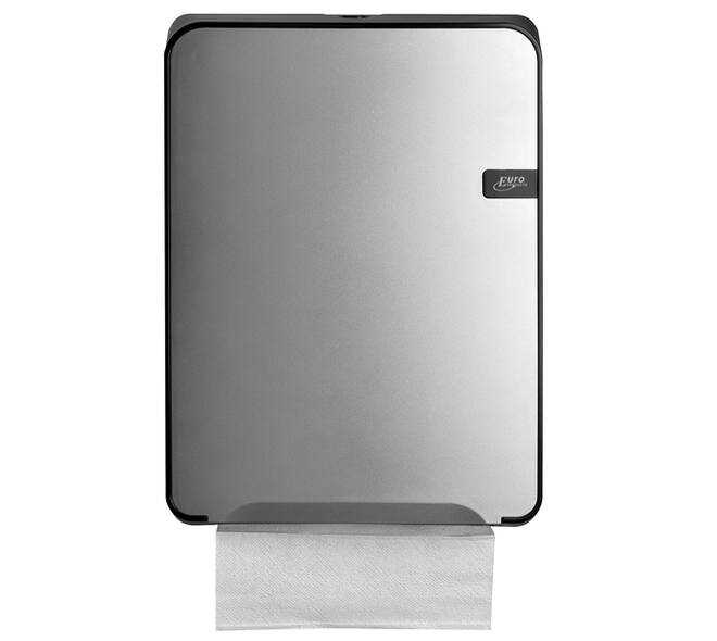 Handdoekdispenser Quartzline Q8 zilver 441192