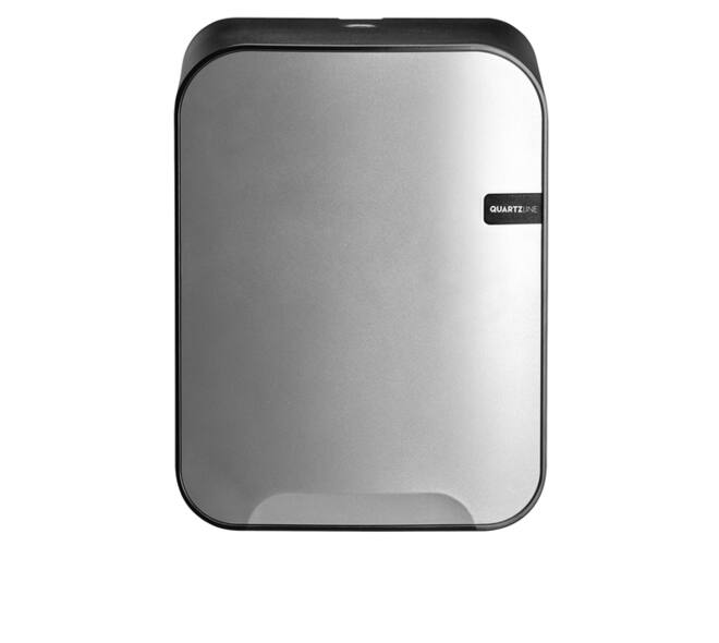 Poetspapierdispenser Quartzline Q16 medium zilver 441194