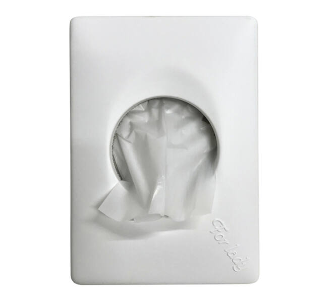 Damesverbandzakdispenser Quartzline Q29 wit 441901