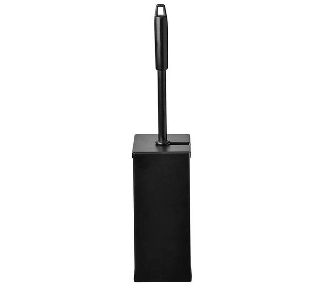 Toiletborstelset Quartzline rvs zwart 448951