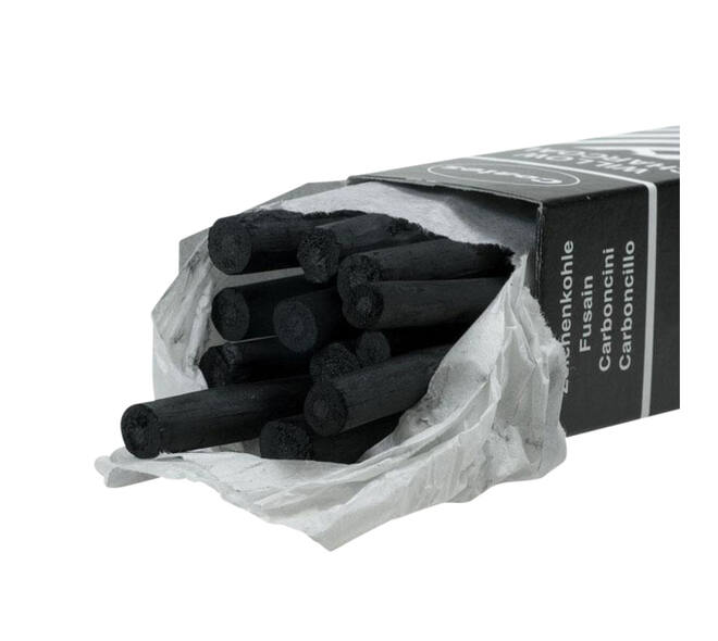 Houtskool Coates 7-9mm doos à 12 stuks