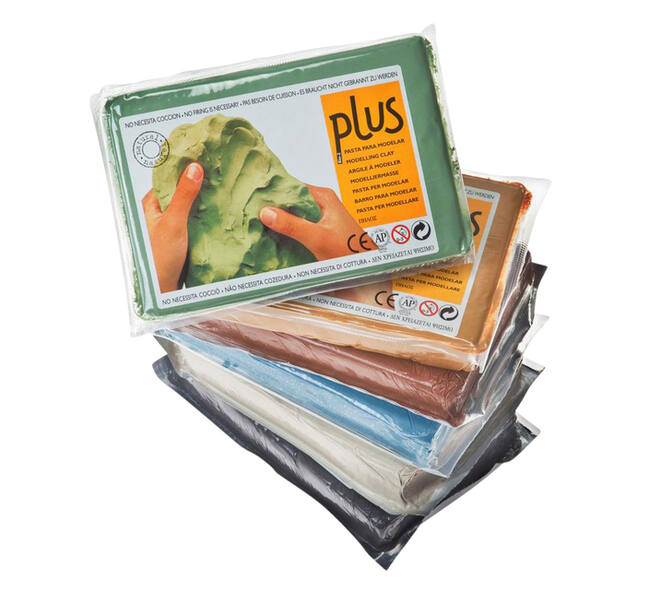 Klei Plus 1kg terracotta