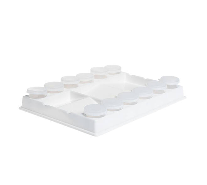 Palet Conda 20 x 15 x 3 cm plastic wit