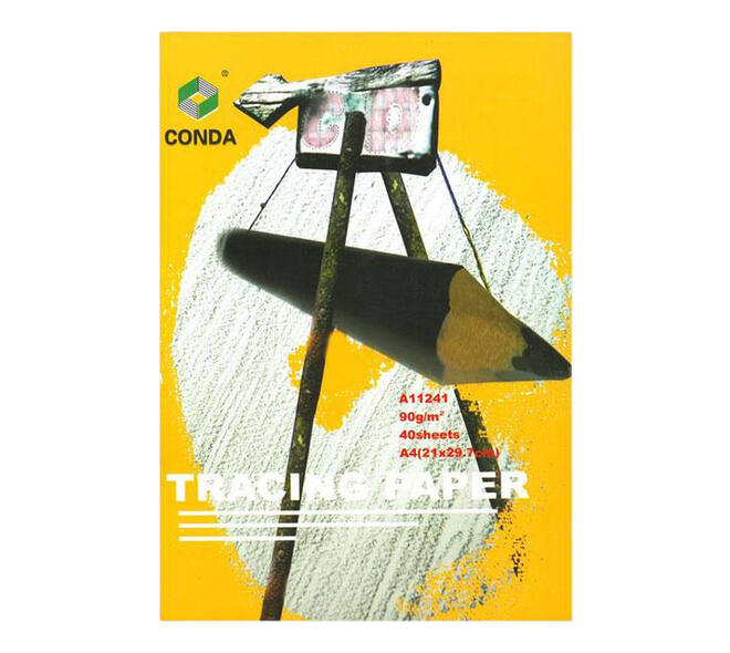 Overtrekpapier Conda A3 90 gr transparant