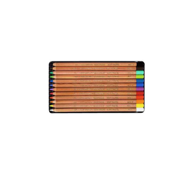 Pastelpotlood Koh-I-Noor gioconda 12 assorti