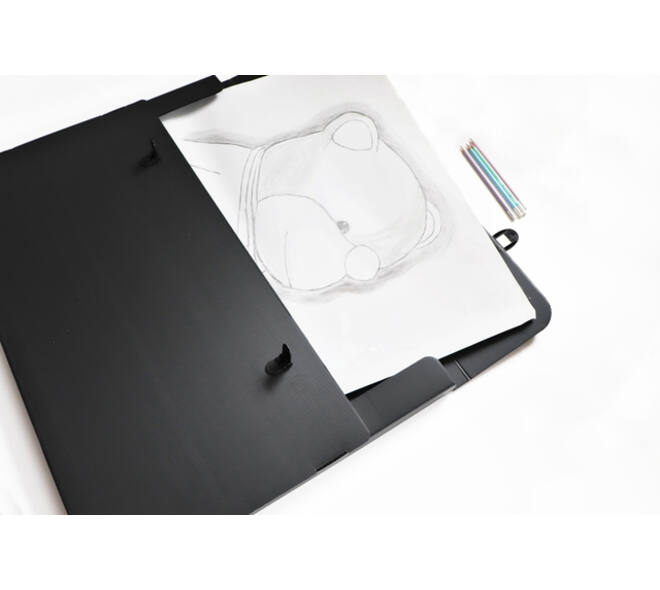 Tekenkoffer Favorit Every Line 735x520x30mm zwart