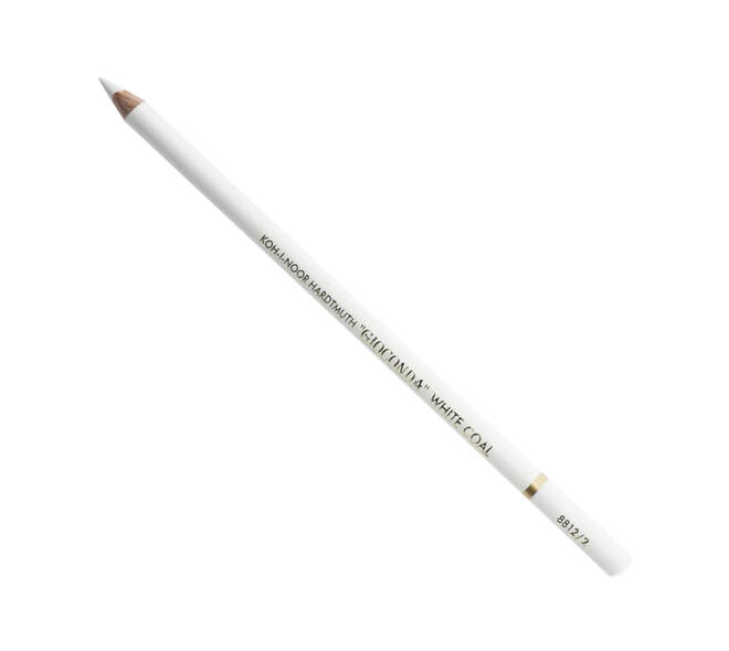 Krijtpotlood Koh-I-Noor gioconda 8812/3 medium wit