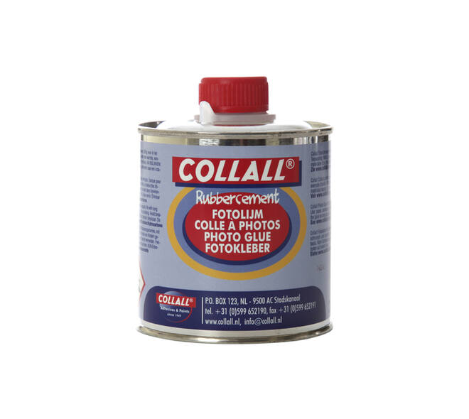 Rubbercement Collall 250ml + kwast