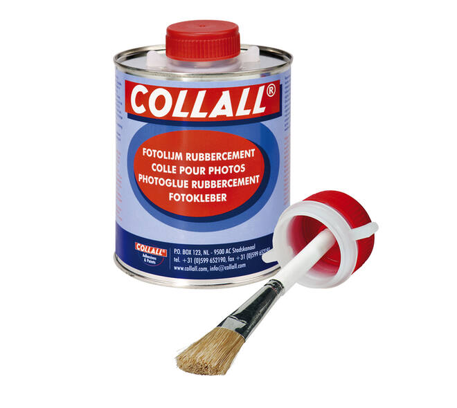 Rubbercement Collall 1000ml + kwast