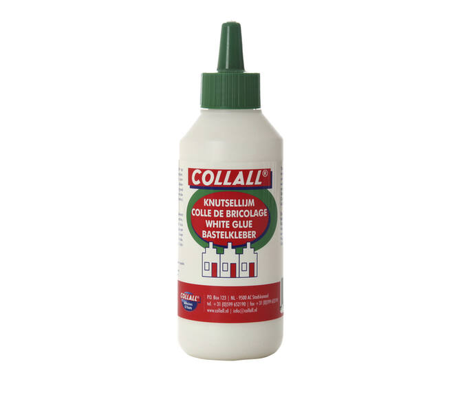 Knutsellijm Collall 250ml wit
