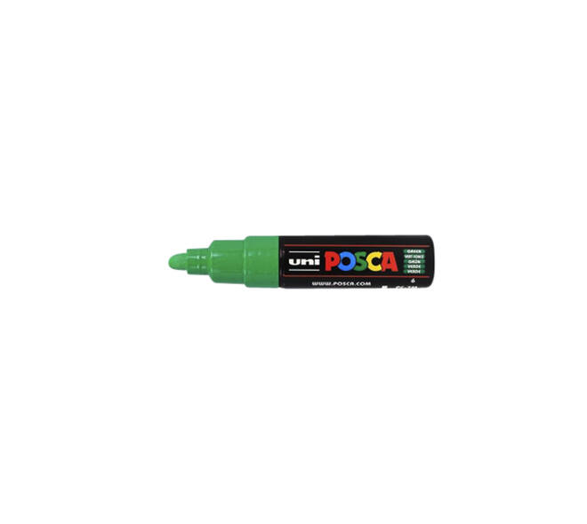 Paintmarker Uni POSCA PC7M breed donkergroen