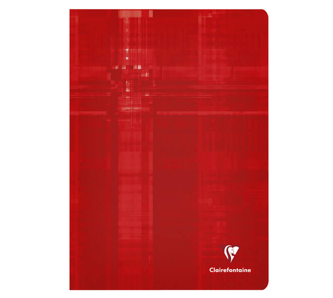 Schrift Clairefontaine A4 lijn 80 pagina's 90gr assorti