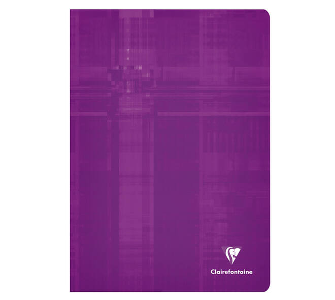 Schrift Clairefontaine A4 lijn 80 pagina's 90gr assorti