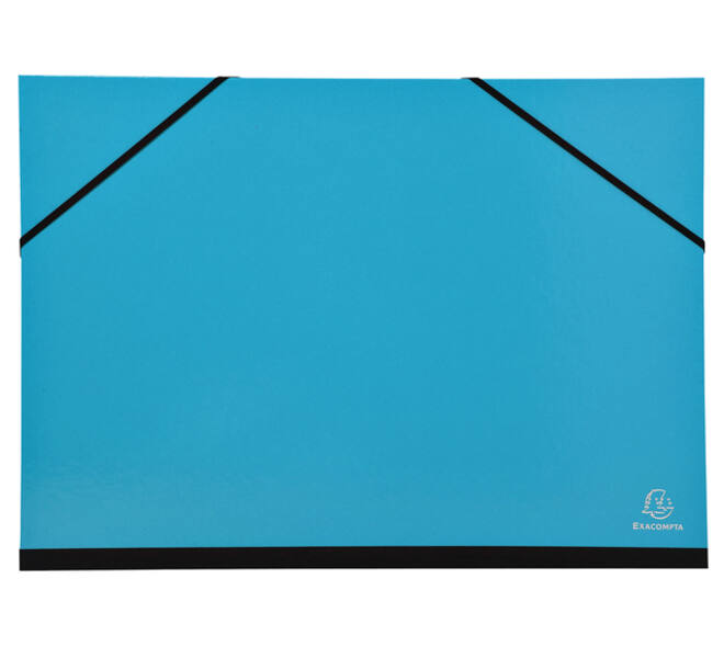 Tekenmap Exacompta Iderama 32x45cm met elastieke sluiting assorti