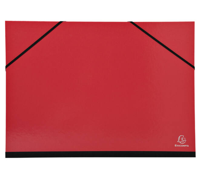 Tekenmap Exacompta Iderama 32x45cm met elastieke sluiting assorti