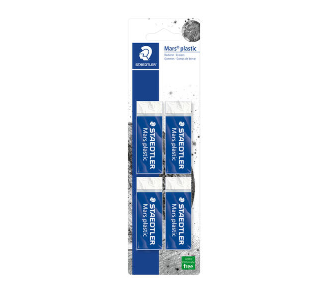 Gum Staedtler Mars blister à 4 stuks