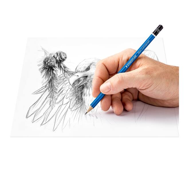 Potlodenset Staedtler Design Journey gratis gum en puntenslijper 6st