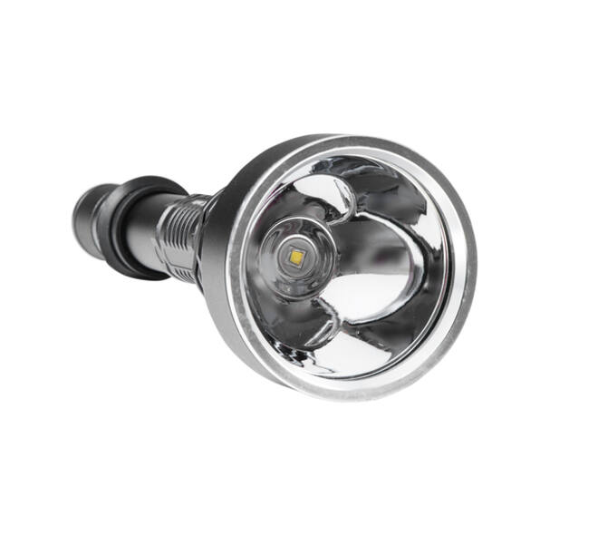 Zaklamp MAUL Helios LED 23cm accu lichtbereik 300m 10W