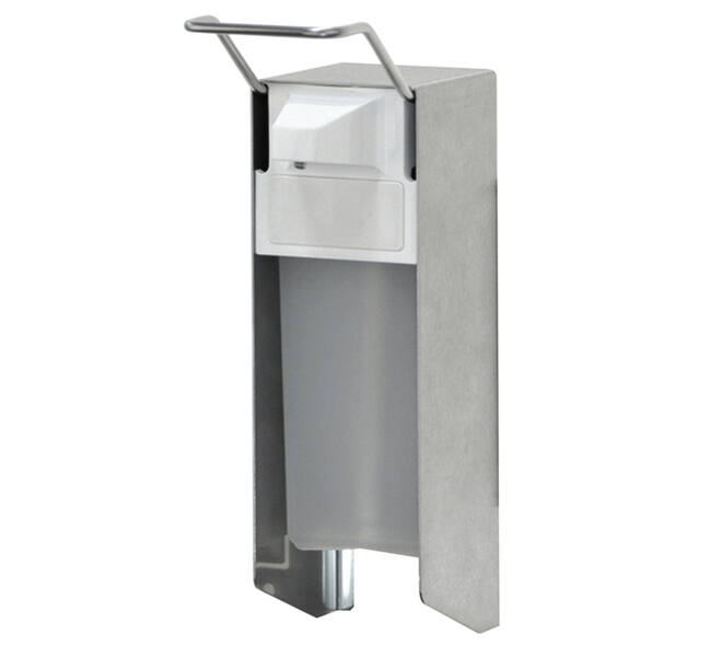 Zeepdispenser Ingo-man Classic korte beugel 500ml zilver 1220100