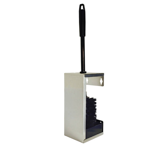 Toiletborstelset Quartzline rvs zilver P3400226