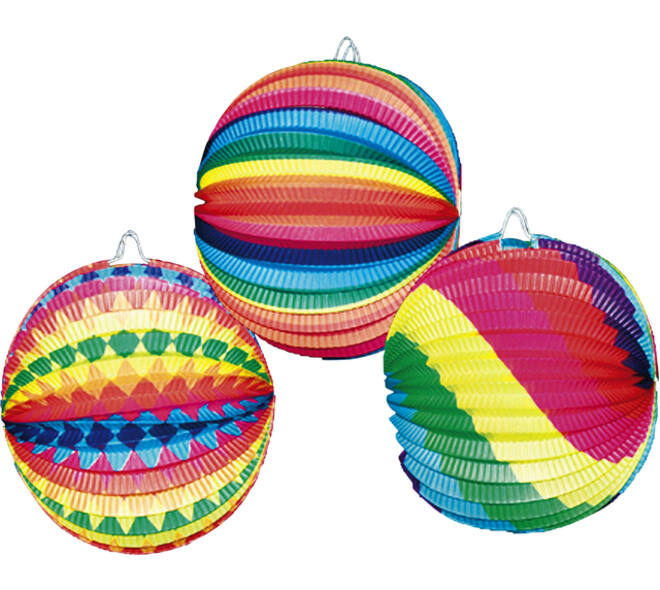 Bol-lampion 23cm assorti