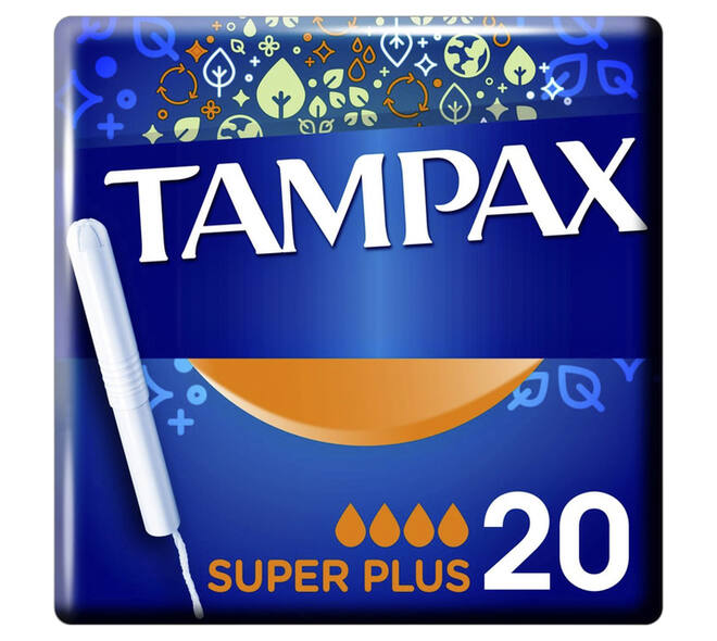 Tampons TAMPAX Cef Super Plus 20 stuks