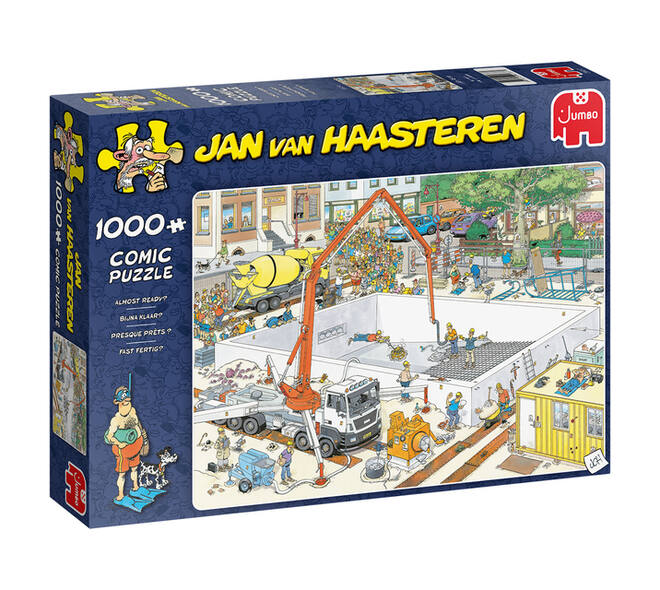Puzzel Jan van Haasteren Bijna klaar? 1000 stukjes
